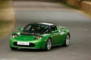 Tesla Roadster -sähköauto 
